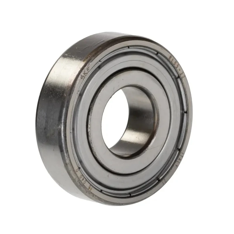 SKF 1 Row Deep Groove Ball Bearing 15.88 mm ID, 39.688 mm OD, Shielded, Steel Balls, Sheet Metal Cage RLS 5-2Z