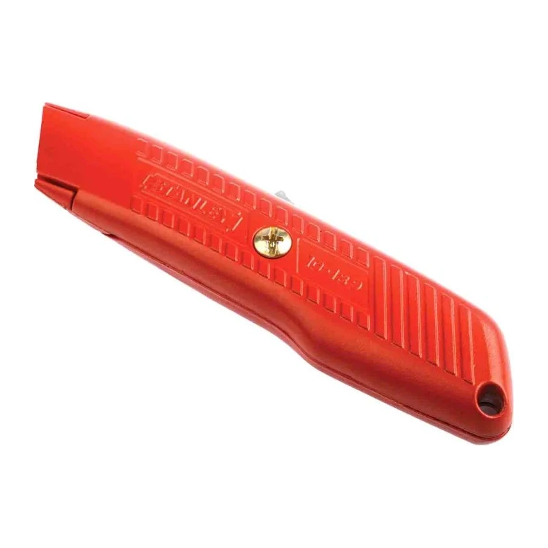 Stanley Safety Knife with Straight Blade Retractable Utility Knife 155mm 0-10-189