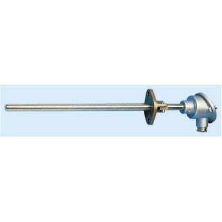Jumo Type K Thermocouple with Stainless Steel Probe, 500 mm Length, 15 mm Diameter, -200 °C 901120/10-1043-15-500-668-27/000