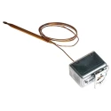 Jumo Capillary Thermostat Panel Mount, +0°C to +150°C, Break Contact 602021/0005-027-000-25-1000-40-10-00-00-000-00-6