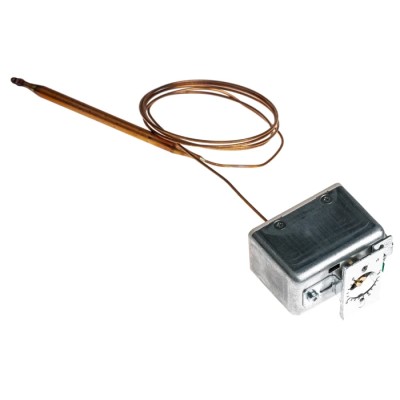 Jumo Capillary Thermostat Panel Mount, +0°C to +150°C, Break Contact 602021/0005-027-000-25-1000-40-10-00-00-000-00-6