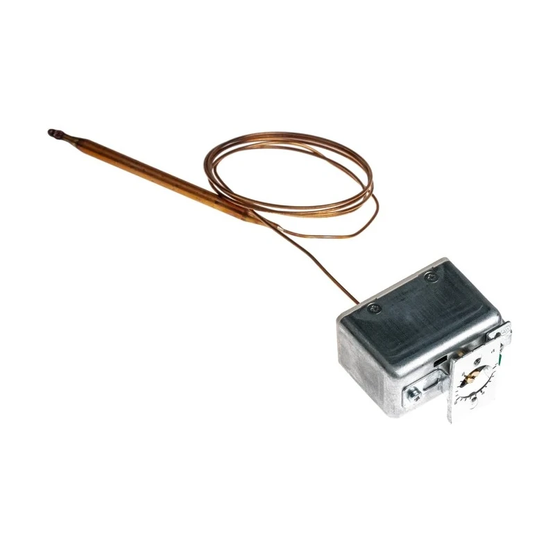 Jumo Capillary Thermostat Panel Mount, +0°C to +150°C, Break Contact 602021/0005-027-000-25-1000-40-10-00-00-000-00-6