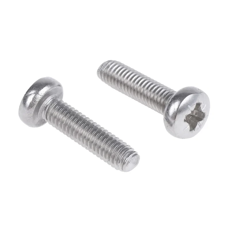 RS PRO Pan Head Pozidriv Stainless Steel Machine Screw 16 mm M4 528-839