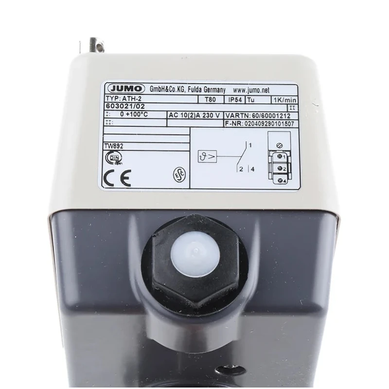 Jumo Capillary Thermostat Surface Mount, +100°C Max Operating Temperature 603021/02-2-025-30-2000-40-10-00-00-000-00-6/000