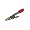 RS PRO Red Crocodile Clip Nickel Plated Contact 4A 9mm Jaw Opening 208-1128