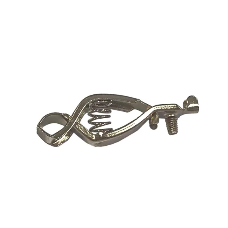 RS PRO Silver Heavy Duty Crocodile Clip Nickel Plated Contact 5A 208-1133