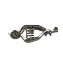 RS PRO Silver Crocodile Clip with Nickel Plated Contact 25A 22.5mm Jaw Opening 208-1135