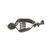 RS PRO Silver Crocodile Clip with Nickel Plated Contact 25A 22.5mm Jaw Opening 208-1135