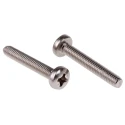 RS PRO Pozidriv Pan Stainless Steel Machine Screw 25 mm M4 528-851