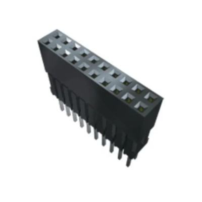 Samtec ESQ Series Vertical Through Hole PCB Socket, 10-Contact, 2 Row, 2.54 mm Pitch, 5.7A, 515V ESQ-105-12-T-D