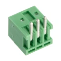 Phoenix Contact COMBICON MC Series Pluggable Terminal Block 3-Contact 2.5 mm Pitch 1 Row 320V 4A Polyamide Housing 1881451