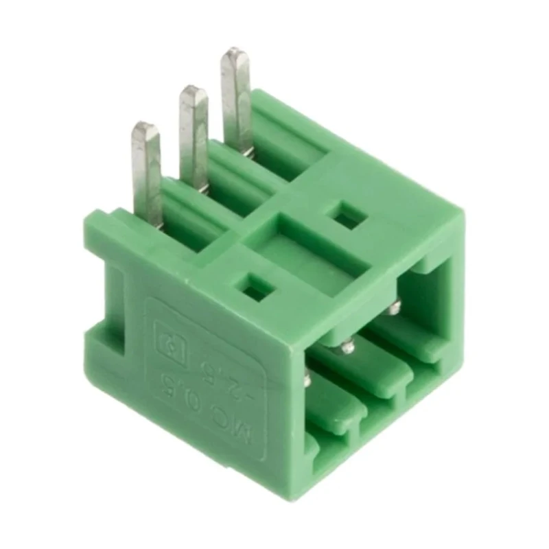 Phoenix Contact COMBICON MC Series Pluggable Terminal Block 3-Contact 2.5 mm Pitch 1 Row 320V 4A Polyamide Housing 1881451