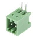 Phoenix Contact COMBICON MC Series Pluggable Terminal Block 2-Contact 2.5 mm Pitch 1 Row 320V 4A Solder Termination 1881448