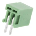 Phoenix Contact COMBICON MC Series Pluggable Terminal Block 2-Contact 2.5 mm Pitch 1 Row 320V 4A Solder Termination 1881448