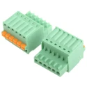 Phoenix Contact FK-MC 0.5/6-ST-2.5 Series Pluggable Terminal Block, 6-Contact, 2.5 mm Pitch, 1 Row, 320 V, 4 A 1881367