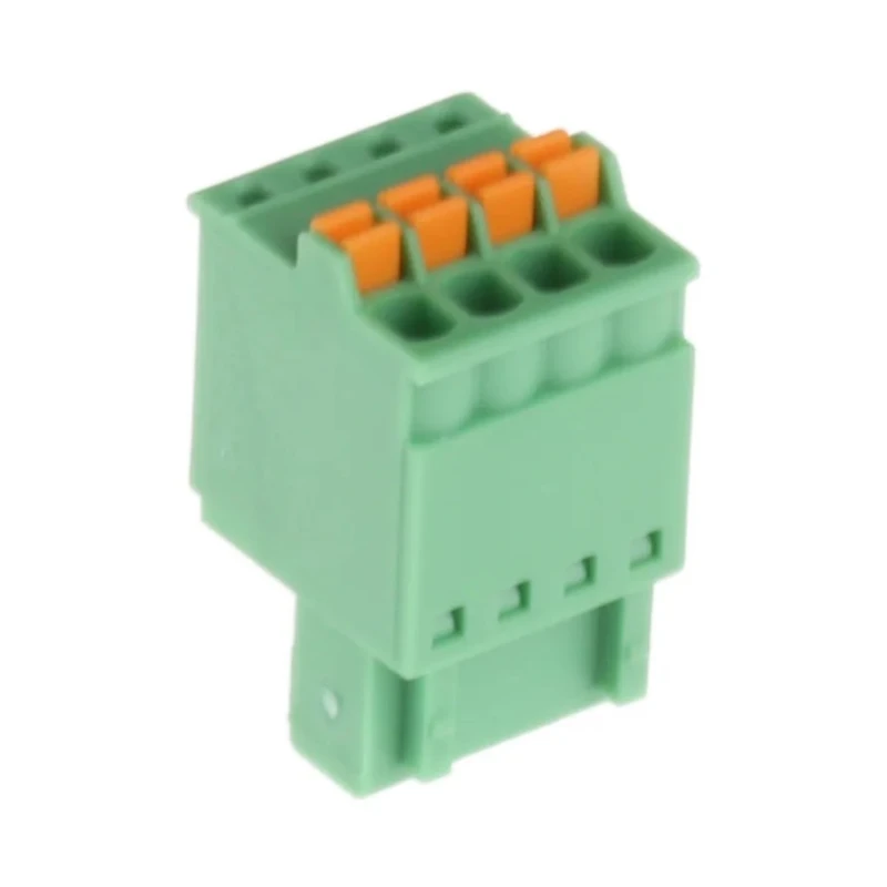 Phoenix Contact Pluggable Terminal Block 4-Contact 2.5 mm Pitch 320V Polyamide Housing 1881341