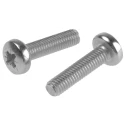 RS PRO Stainless Steel Pozidriv Pan Head Machine Screw 20 mm M5 528-889