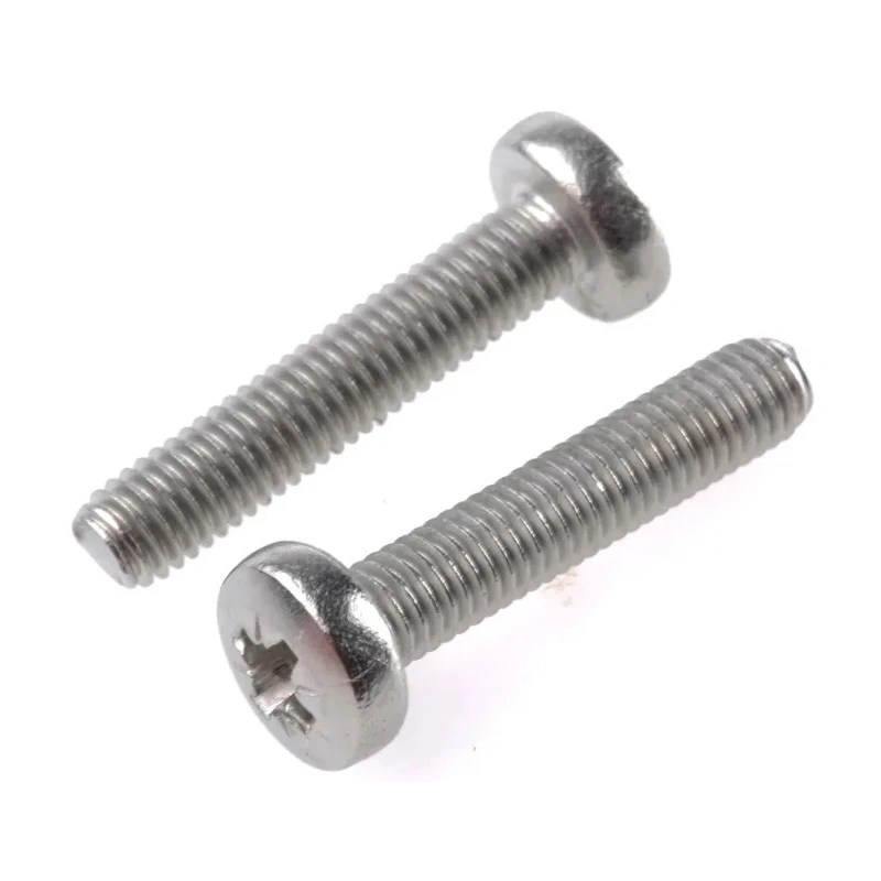 RS PRO Pozidriv Pan Stainless Steel Machine Screw 25 mm M5 528-895