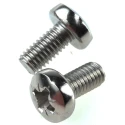RS PRO Stainless Steel Pan Head Pozidriv Machine Screw M6 Thread 12 mm Length 528-902