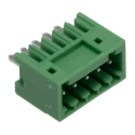Phoenix Contact Pluggable Terminal Block 5-Contact, 2.5 mm Pitch, 1 Row, Polyamide Housing, 320V, 4A 1881587