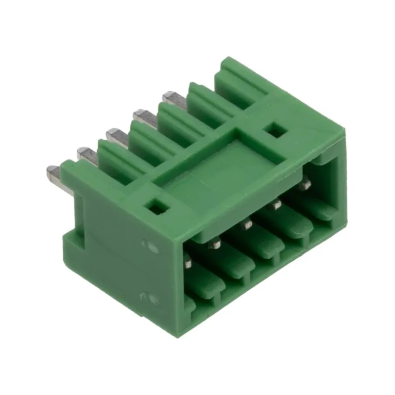 Phoenix Contact Pluggable Terminal Block 5-Contact, 2.5 mm Pitch, 1 Row, Polyamide Housing, 320V, 4A 1881587