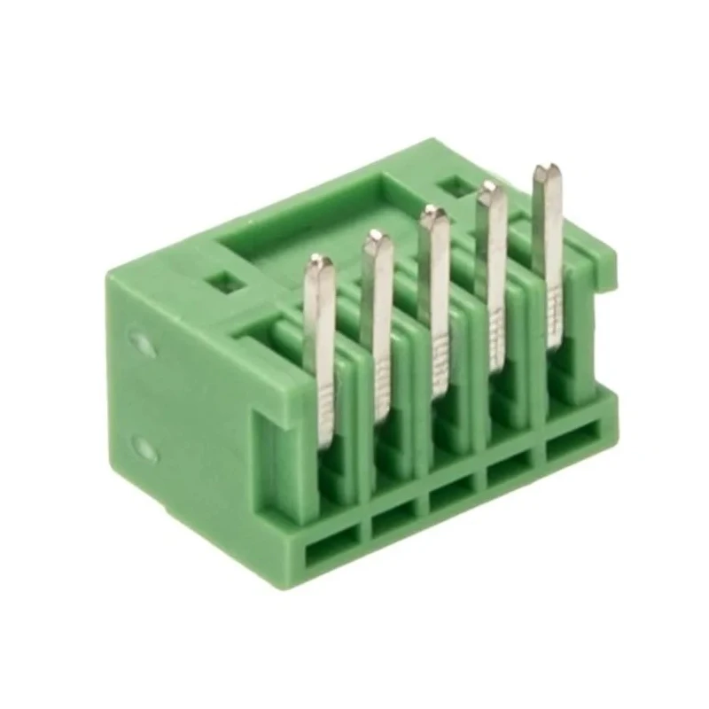 Phoenix Contact COMBICON MC Series Pluggable Terminal Block 5-Contact 2.5 mm Pitch 1 Row 320V 4A Solder Termination 1881477