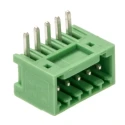 Phoenix Contact COMBICON MC Series Pluggable Terminal Block 5-Contact 2.5 mm Pitch 1 Row 320V 4A Solder Termination 1881477