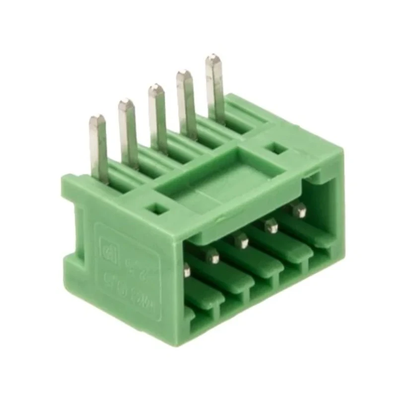 Phoenix Contact COMBICON MC Series Pluggable Terminal Block 5-Contact 2.5 mm Pitch 1 Row 320V 4A Solder Termination 1881477