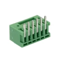 Phoenix Contact Pluggable Terminal Block 6-Contact 2.5 mm Pitch Right Angle Polyamide Housing 4A 160V Series MC 1881480