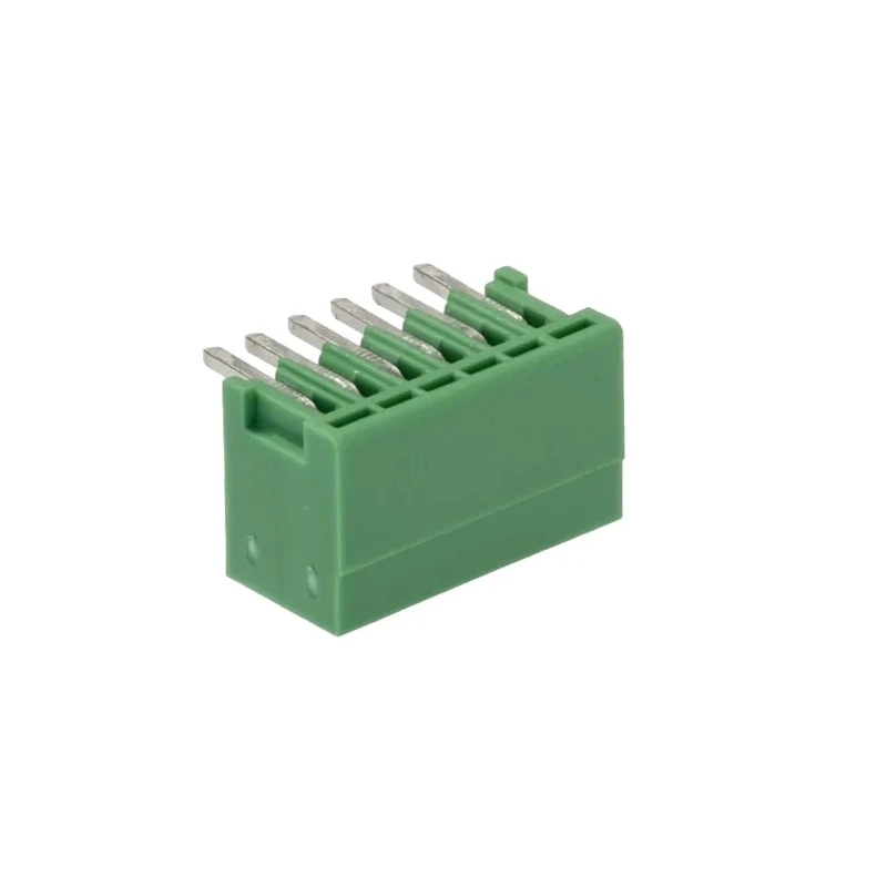 Phoenix Contact Pluggable Terminal Block 6-Contact 2.5 mm Pitch Right Angle Polyamide Housing 4A 160V Series MC 1881480