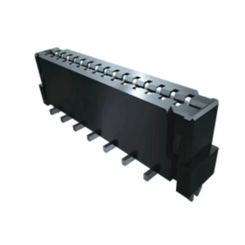 Samtec FC1 Series Straight Surface PCB Socket 10-Contact 1 Row 1 mm Pitch Solder FC1-10-01-T-K-TR