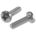 RS PRO Stainless Steel Pan Head Pozidriv Machine Screw M6 Thread 20 mm Length 528-924