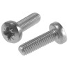 RS PRO Stainless Steel Pan Head Pozidriv Machine Screw M6 Thread 20 mm Length 528-924