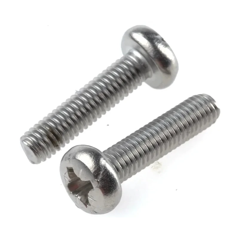 RS PRO Pozidriv Pan Stainless Steel Machine Screw 25 mm M6 528-930
