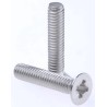 RS PRO Pozidriv Countersunk Stainless Steel Machine Screw 20 mm M4 528-996