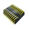 Samtec FSI Series Straight Surface PCB Header, 100 Contact(s), 1 mm Pitch, 2 Row, Shrouded FSI-150-03-G-D-E-AD