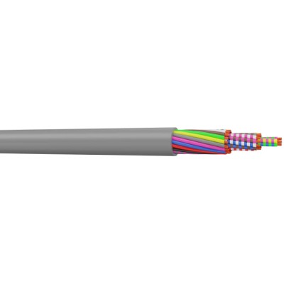 AXINDUS HIFLEX-Y Control Cable, 7 Cores 0.5mm² 20 AWG, Unscreened, 50 m, Grey Polyvinyl Chloride Sheath 90700050C50