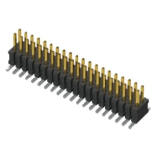 Samtec FTSH Series Vertical Surface Pin Header, 10 Contact(s), 1.27 mm Pitch, 2 Row, Unshrouded FTSH-105-01-S-DV-K-P-TR