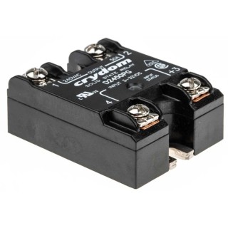Crydom 1 Series Solid State Relay Panel Mount 50A Load 280 Vrms Load 32V Control D2450PG
