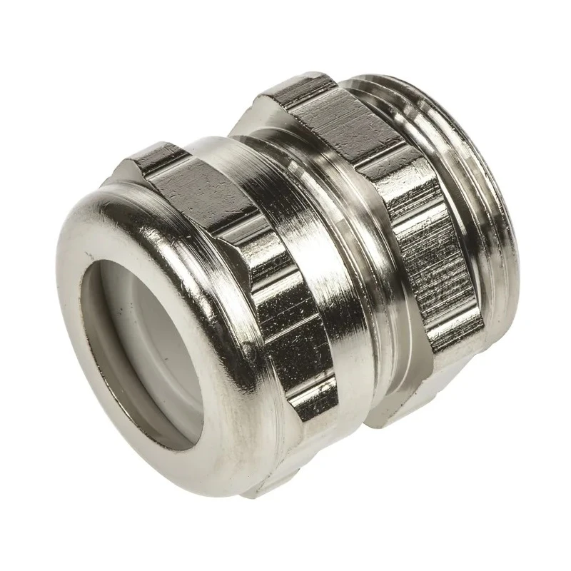 HARTING EMC Series Metallic Metal Cable Gland PG21 Thread, 12 mm to 16 mm Cable Diameter, IP68 Protection PG21
