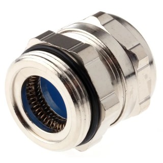HARTING EMC Series Metallic Metal Cable Gland PG21 Thread, 14 mm min., 18 mm max., IP68 PG21