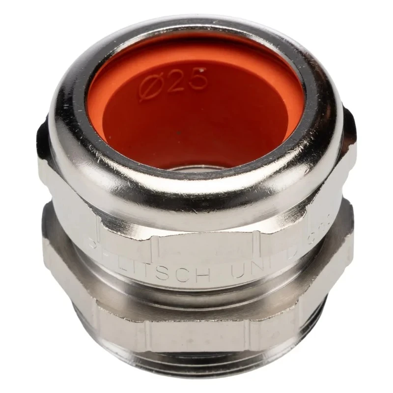 HARTING EMC Series Metallic Metal Cable Gland IP68, Thread PG29, 20 mm Min. Diameter, 25 mm Max. Diameter PG29