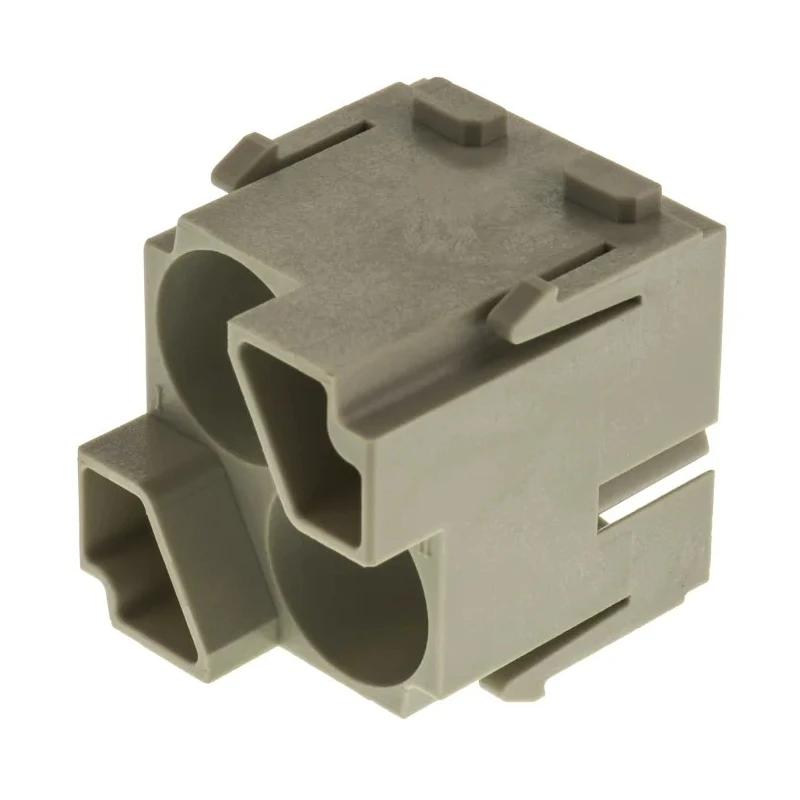 HARTING Heavy Duty Power Connector Module HAN Modular Series Male, 10A, 2 Contacts 09140023001