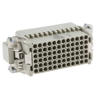 HARTING Heavy Duty Power Connector Insert 10A HAN DD Series Male 72 Contacts 09160723001