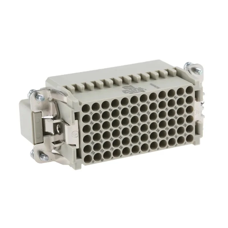 HARTING Heavy Duty Power Connector Insert 10A HAN DD Series Male 72 Contacts 09160723001