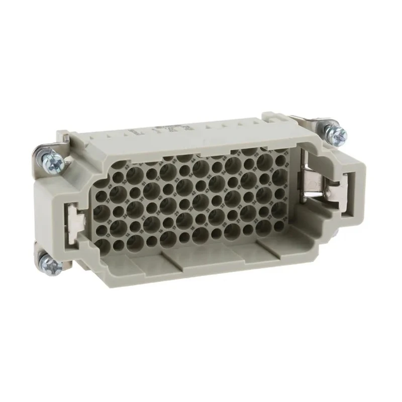 HARTING Heavy Duty Power Connector Insert 10A HAN DD Series Male 72 Contacts 09160723001