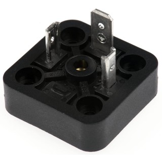 Hirschmann GSA 2P+E DIN 43650 A Solenoid Valve Connector Male, 16A, 400 V AC/DC, Screw Mount, Tin 933378100 GSA-U 2000 N LO