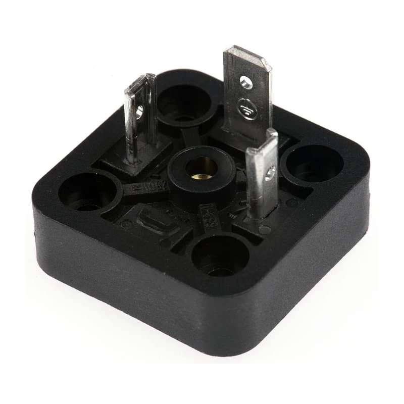Hirschmann GSA 2P+E DIN 43650 A Solenoid Valve Connector Male, 16A, 400 V AC/DC, Screw Mount, Tin 933378100 GSA-U 2000 N LO