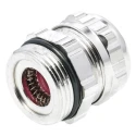 HARTING EMC Series Metallic Metal Cable Gland PG16 Thread, 9 mm Min. 13 mm Max., IP68 PG16