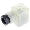 Hirschmann Solenoid Valve Connector DIN 43650 A 3P+E, Indicator Light, 8A, 250V 935980244 RS GDML 3011 LED 230 RG schwarz